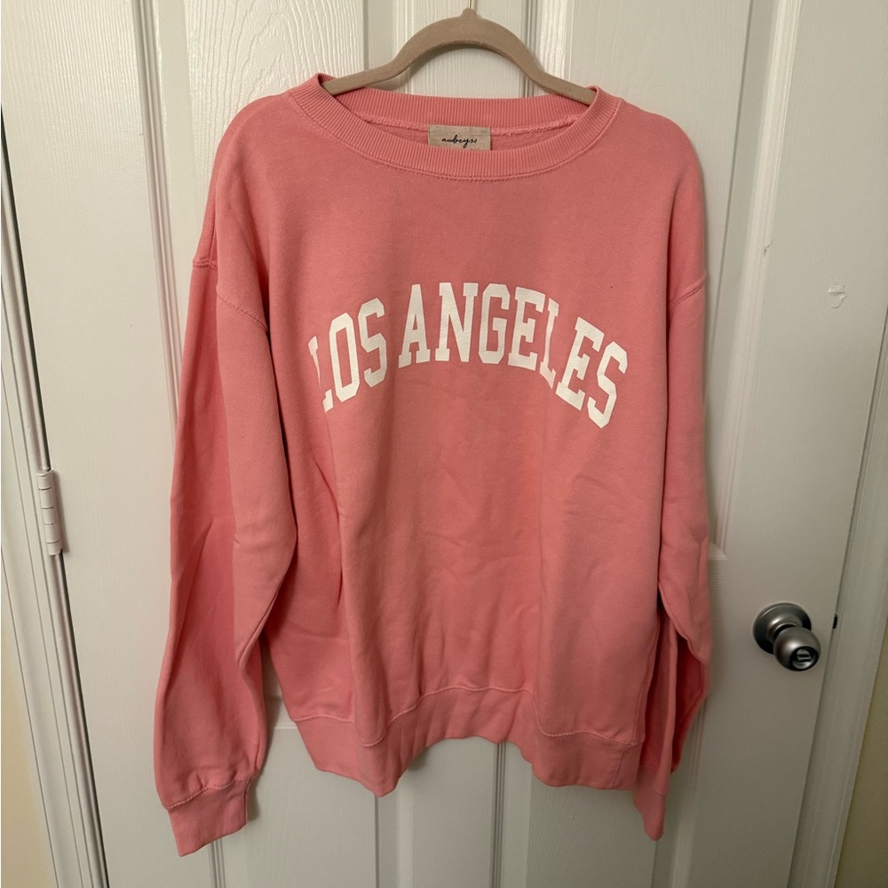 Los Angeles crew neck